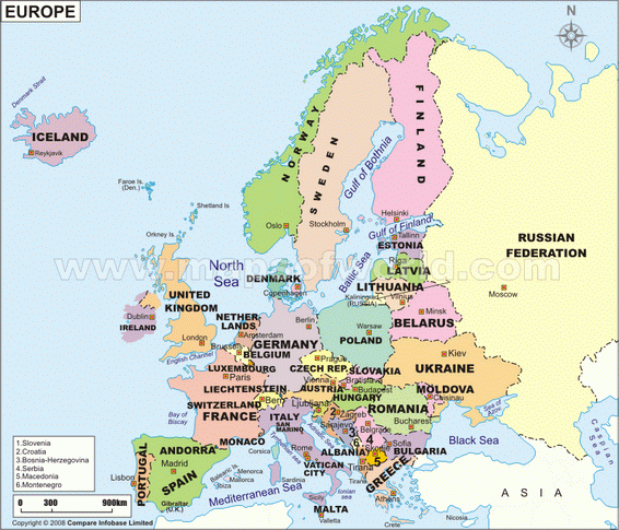 europe-map - Scott Ragsdale